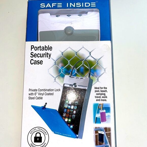 Safe Inside Portable Security Case With Combination Lock gray - Picture 1 of 5